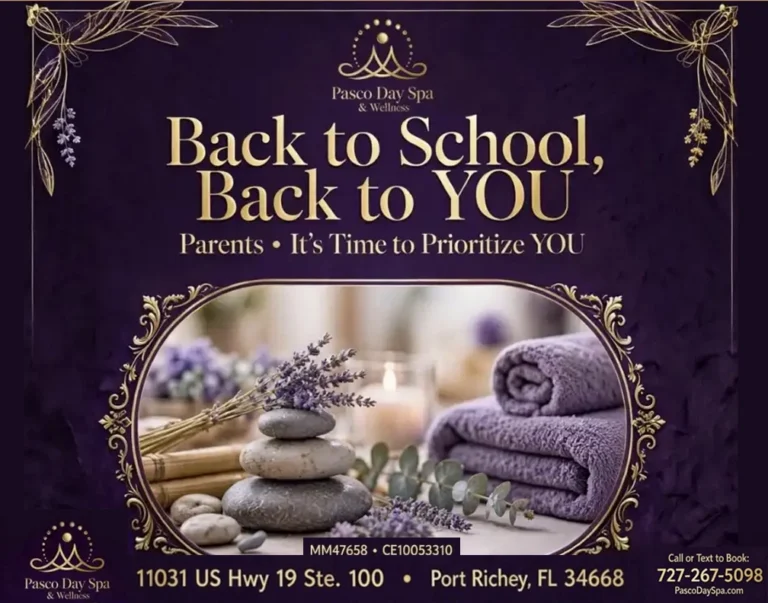 Back to School Massage Special for Parents in Port Richey